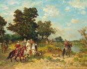 Arab Hunt Scene - 乔治·华盛顿